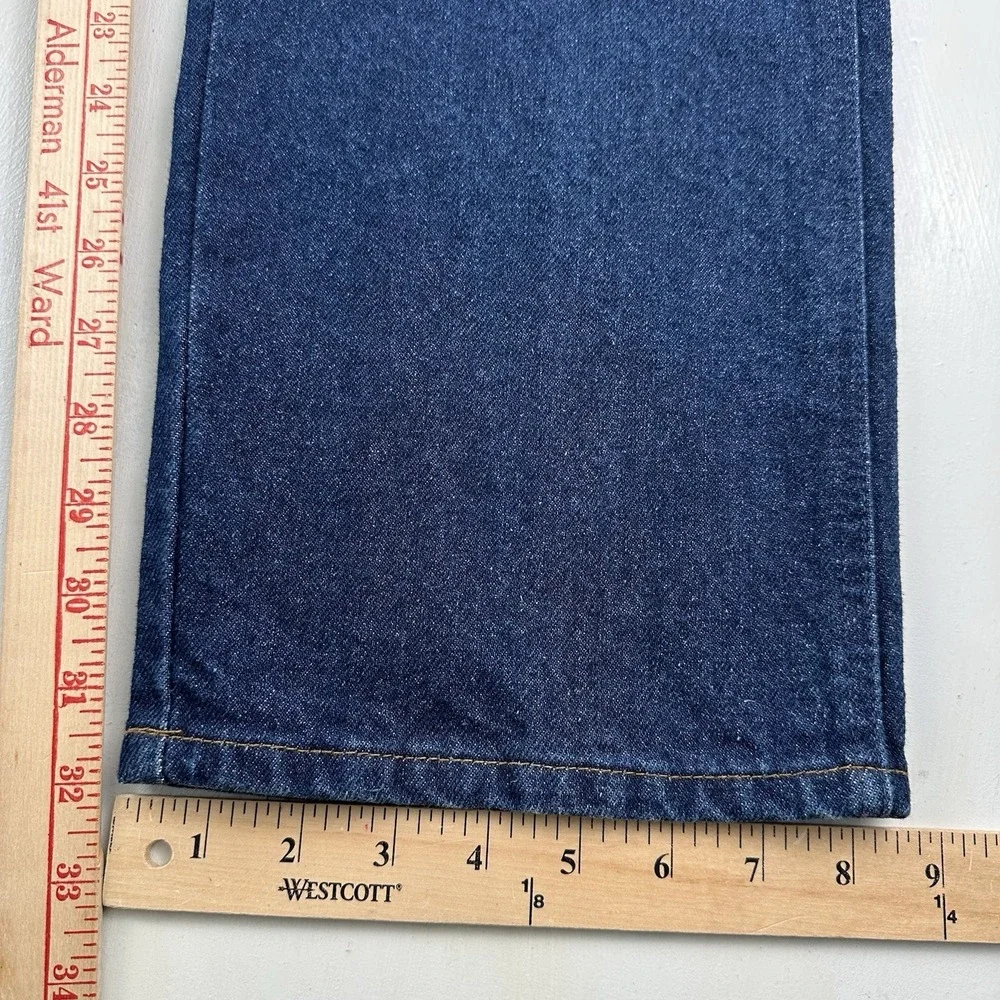 Vintage Lee Riders Jeans Mens Fits 39x32 Medium Blue Denim Union‎ Made In USA
